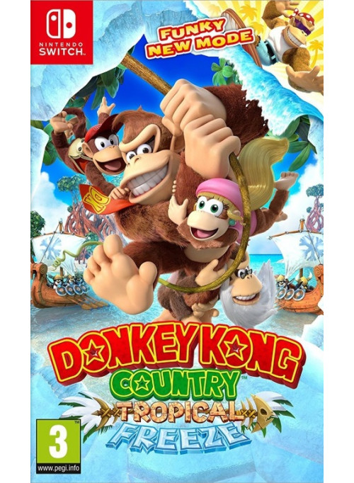 Donkey Kong Country: Tropical Freeze Стандартное издание (Nintendo Switch)